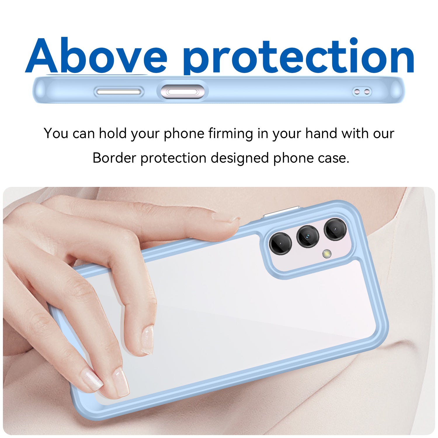 For Samsung Galaxy M14 5G Anti-Drop Phone Cover TPU Acrylic Dustproof Phone Case Shell For Samsung Galaxy M14 5G Anti-Drop Phone Cover TPU Acrylic Dustproof Phone Case Shell
